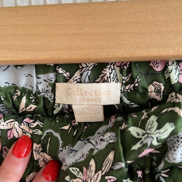 Jcrew silky patterned pants - Picture 3 of 3